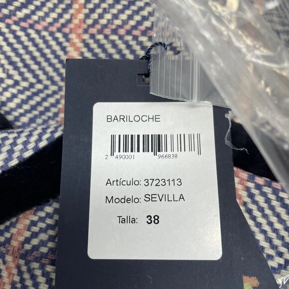 Barilouche Women's Seville Wool Slim Fit Blazer – Size 38/2 – Multicolor - Picture 2 of 8